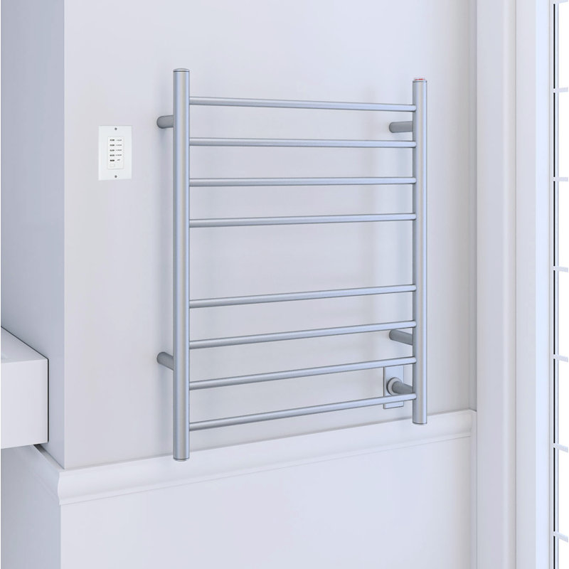 Ancona Prestige Dual Wall Mounted Electric Towel Warmer with Countdown
